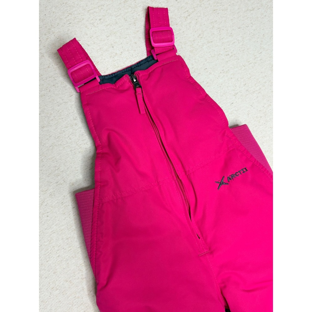 Arctix‎ Girls Pink Insulated Snow Bib Overalls Ski Pants Size 3T